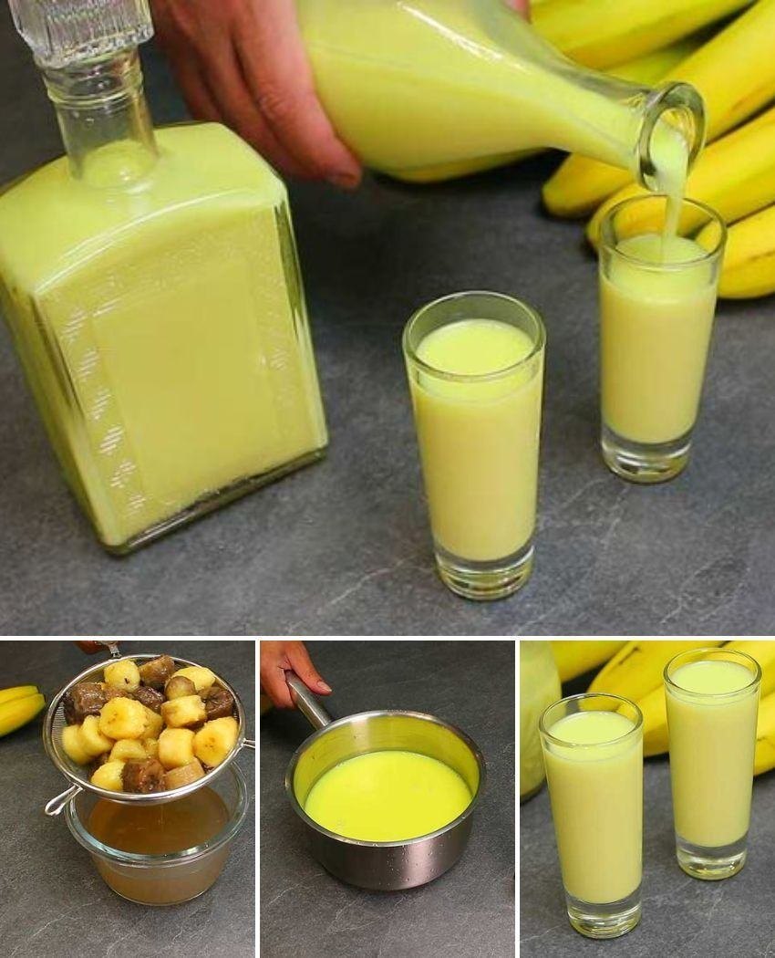 Liqueur maison à la crème de banane : vous allez adorer cette recette