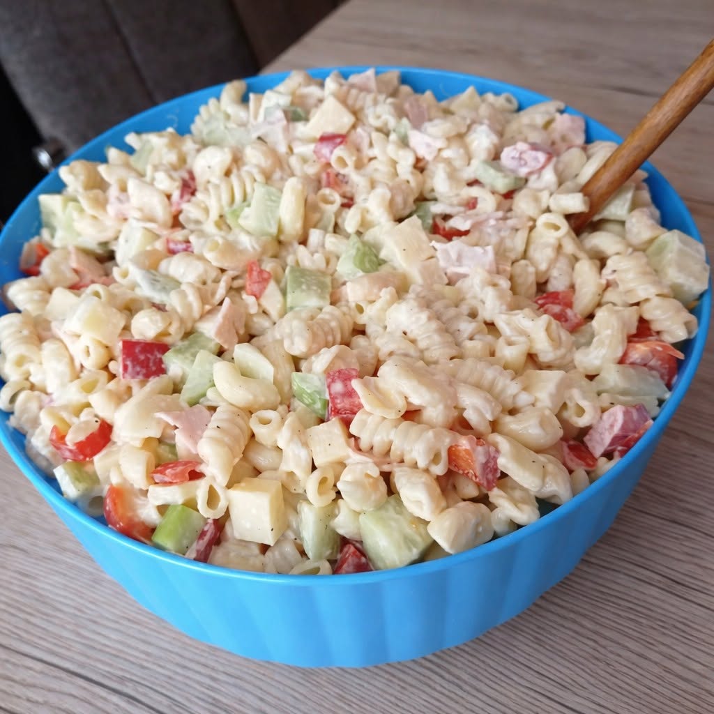 Une délicieuse salade de pâtes en 7 minutes : le régal parfait pour tous ceux qui veulent perdre du poids !