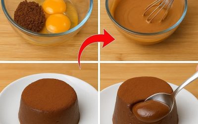 Mélangez 2 œufs avec du café ! Vous serez surpris ! En 10 minutes ! Dessert sans four, sans farine.