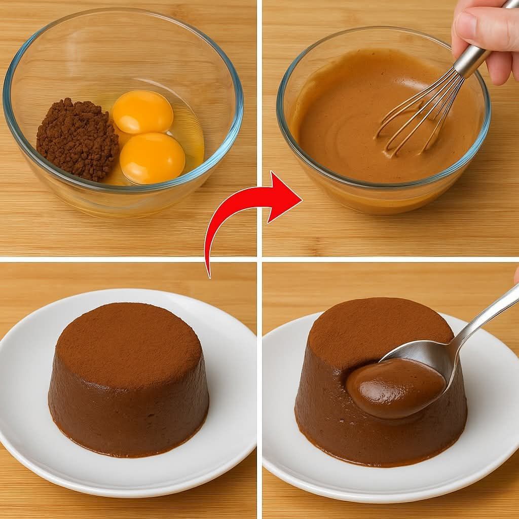 Mélangez 2 œufs avec du café ! Vous serez surpris ! En 10 minutes ! Dessert sans four, sans farine.