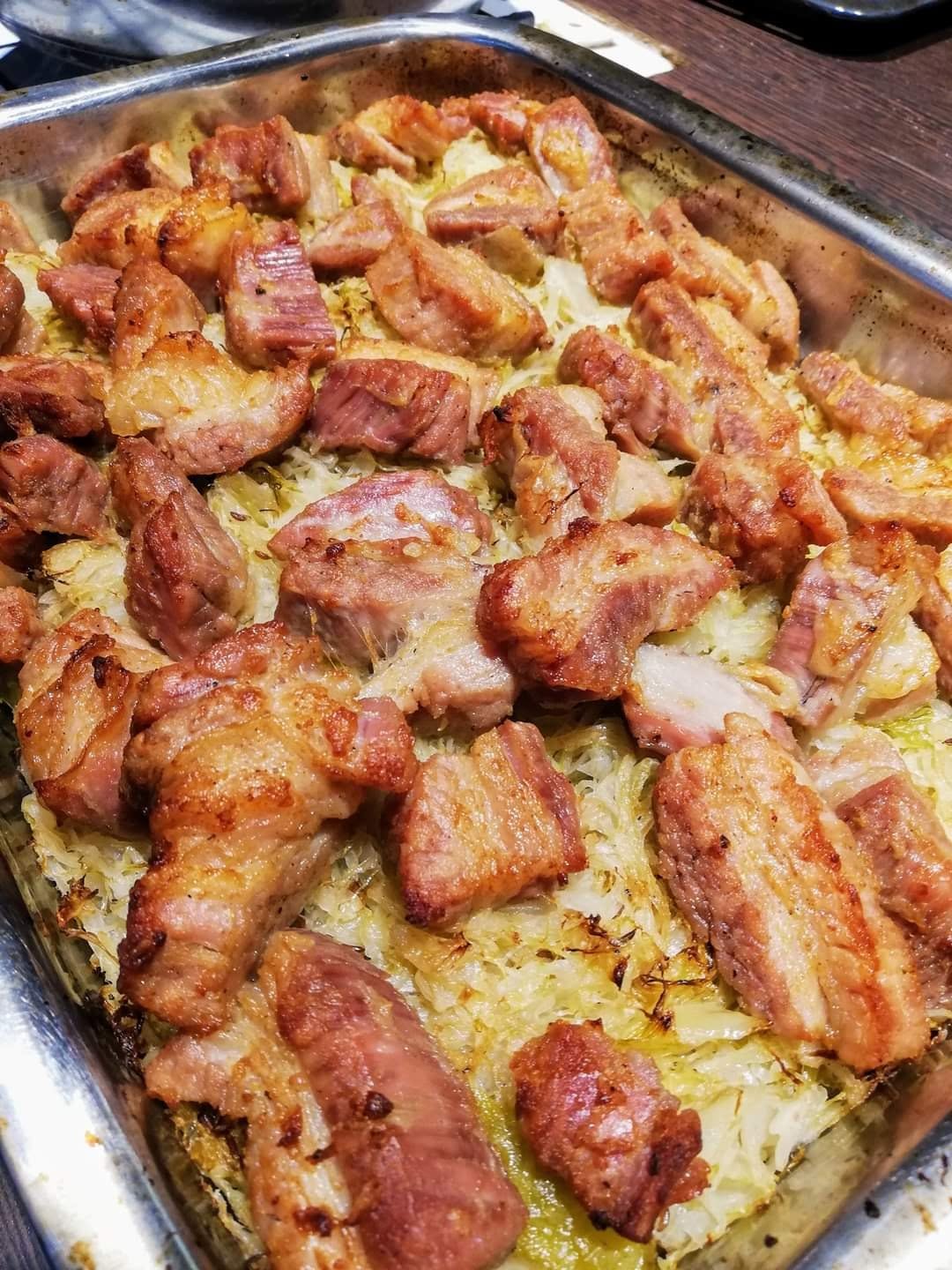Rôti de porc au chou !