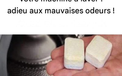 Si vous faites cela, vous pourrez enfin dire adieu à toute la saleté de votre machine à laver : adieu aux mauvaises odeurs !
