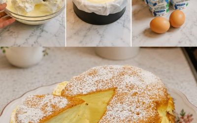 Je n’ai jamais mangé un gâteau au yaourt aussi délicieux 😍 Ultra moelleux, simple et tellement gourmand… tout le monde me demande la recette à chaque fois 🤤✨