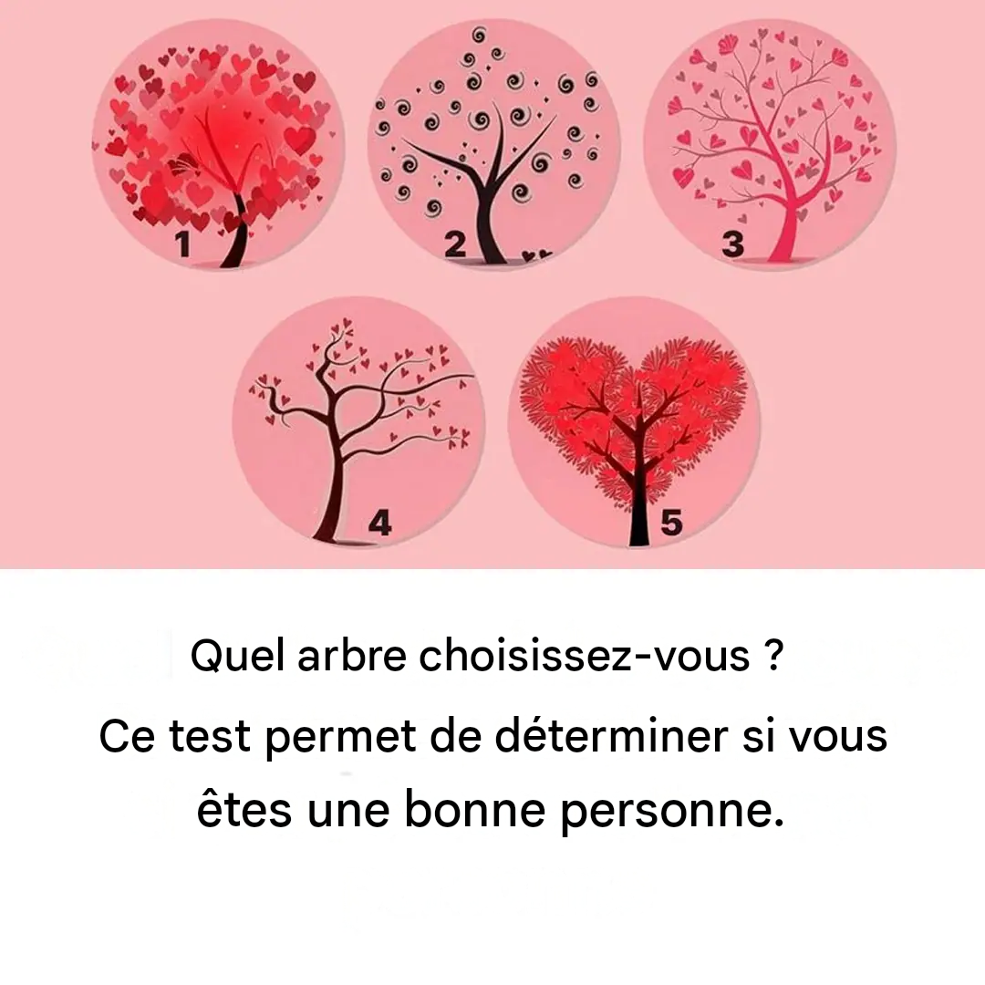 Test de personnalité : Quel arbre choisissez-vous ? Un test psychologique qui révèle si vous êtes une bonne personne.