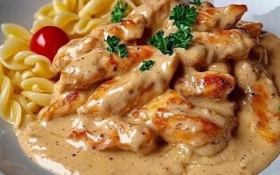 Le dîner parfait en moins de 30 minutes : pâtes au poulet et à la crème