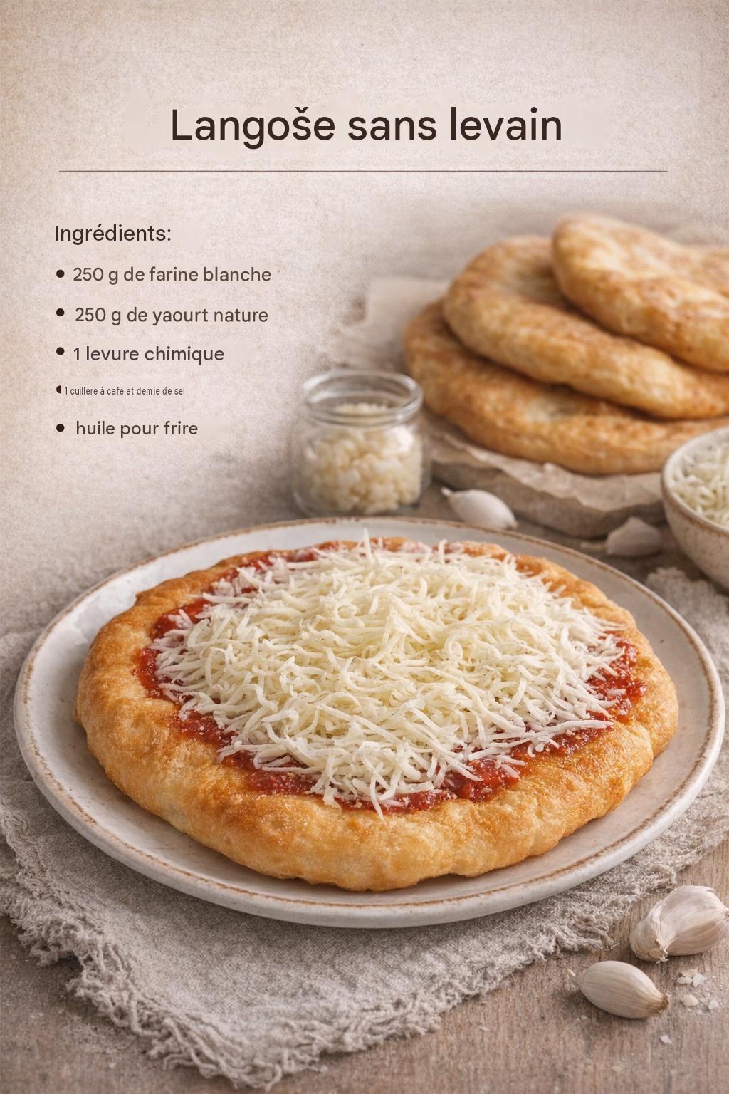 Langoše sans levain
