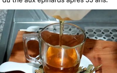 Voilà pourquoi il est bon de boire du thé aux épinards après 55 ans.