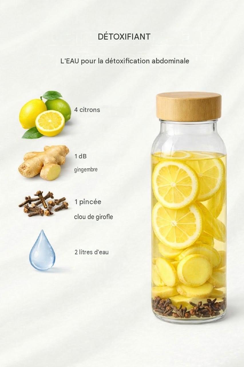 Eau détox contre les ballonnements : guide rapide et recette