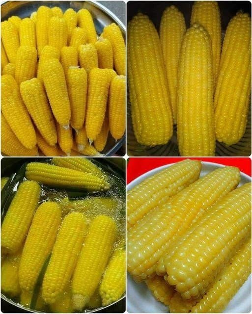 Qui aime le maïs bouilli ? Levez la main !