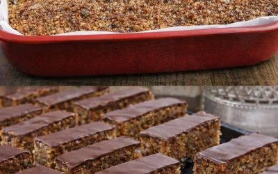 Gâteau aux noix sans farine et sans fouet – un dessert rapide en seulement 4 parts
