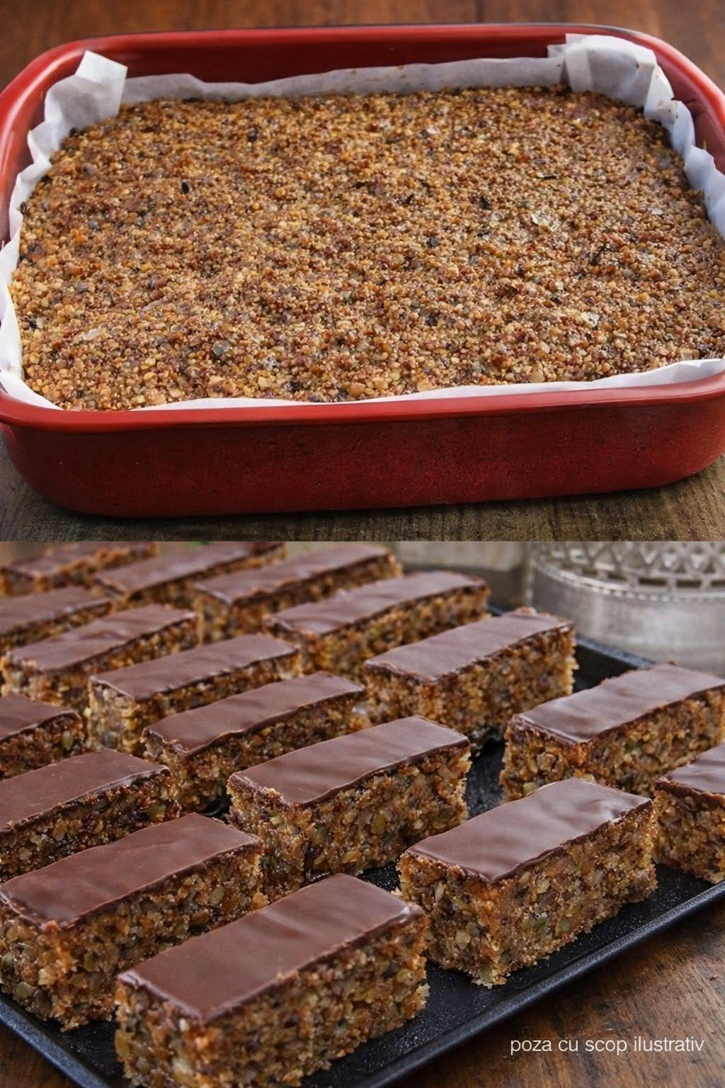 Gâteau aux noix sans farine et sans fouet – un dessert rapide en seulement 4 parts