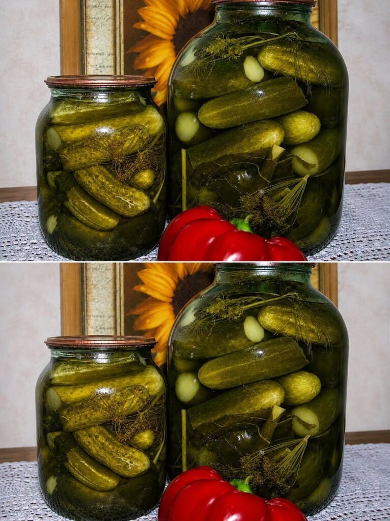 Je vous recommande une recette de cornichons que je prépare depuis plus de 20 ans. Ils sont extrêmement savoureux et croquants. On peut les conserver jusqu’à 3 ans dans un bocal en verre sans qu’ils ne perdent leur goût. La recette est dans les commentaires.