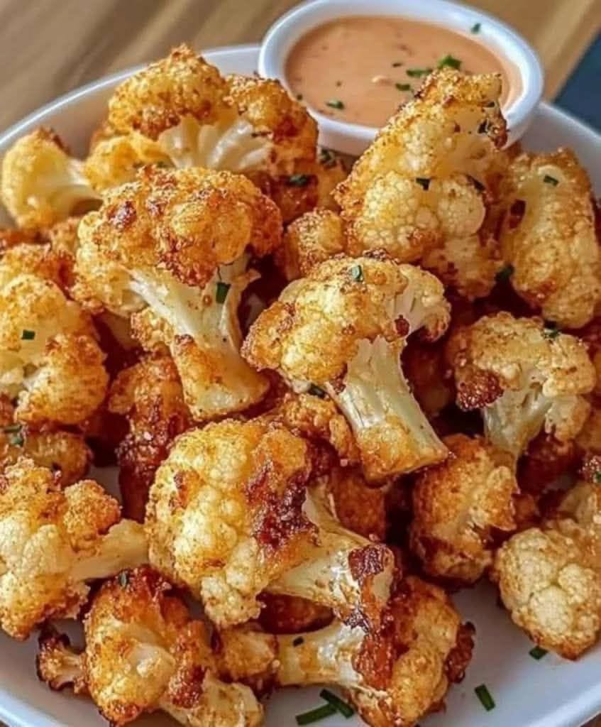 Chou-fleur rôti au four à l’ail – simple, croustillant et plein de saveur
