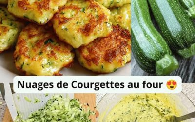 Nuages de Courgettes : la recette facile d’un apéritif léger et aérien