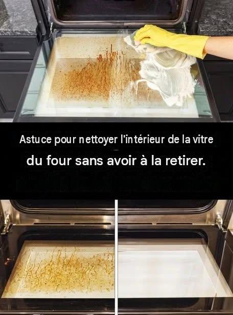 Technique pour nettoyer le four sans avoir à le sortir. Technique pour nettoyer le four sans avoir à le sortir.