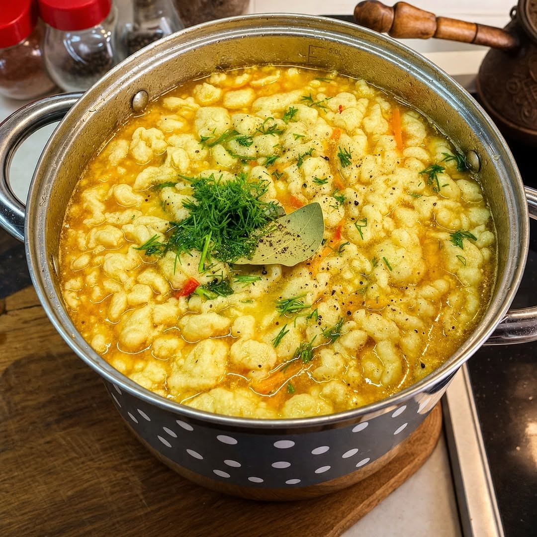 SOUPE GITANE : Une vieille recette pour un délicieux déjeuner, j’en ai assez pour trois jours !