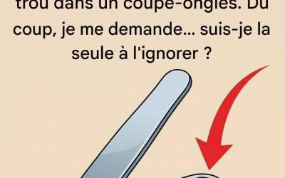 Pourquoi votre coupe-ongles a ce petit trou rond et pourquoi il est encore important aujourd’hui