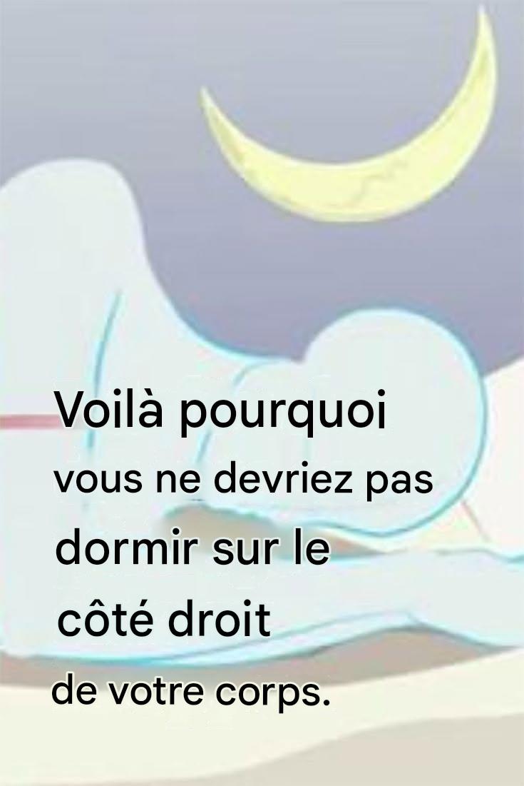 Scientifiques : Voilà pourquoi vous ne devriez jamais, au grand jamais, dormir sur le côté droit de votre corps.
