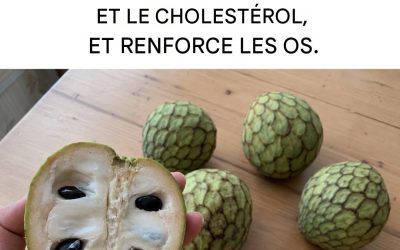 Annona : le fruit qui fait baisser la tension artérielle et le cholestérol, renforce les os et soulage le stress.