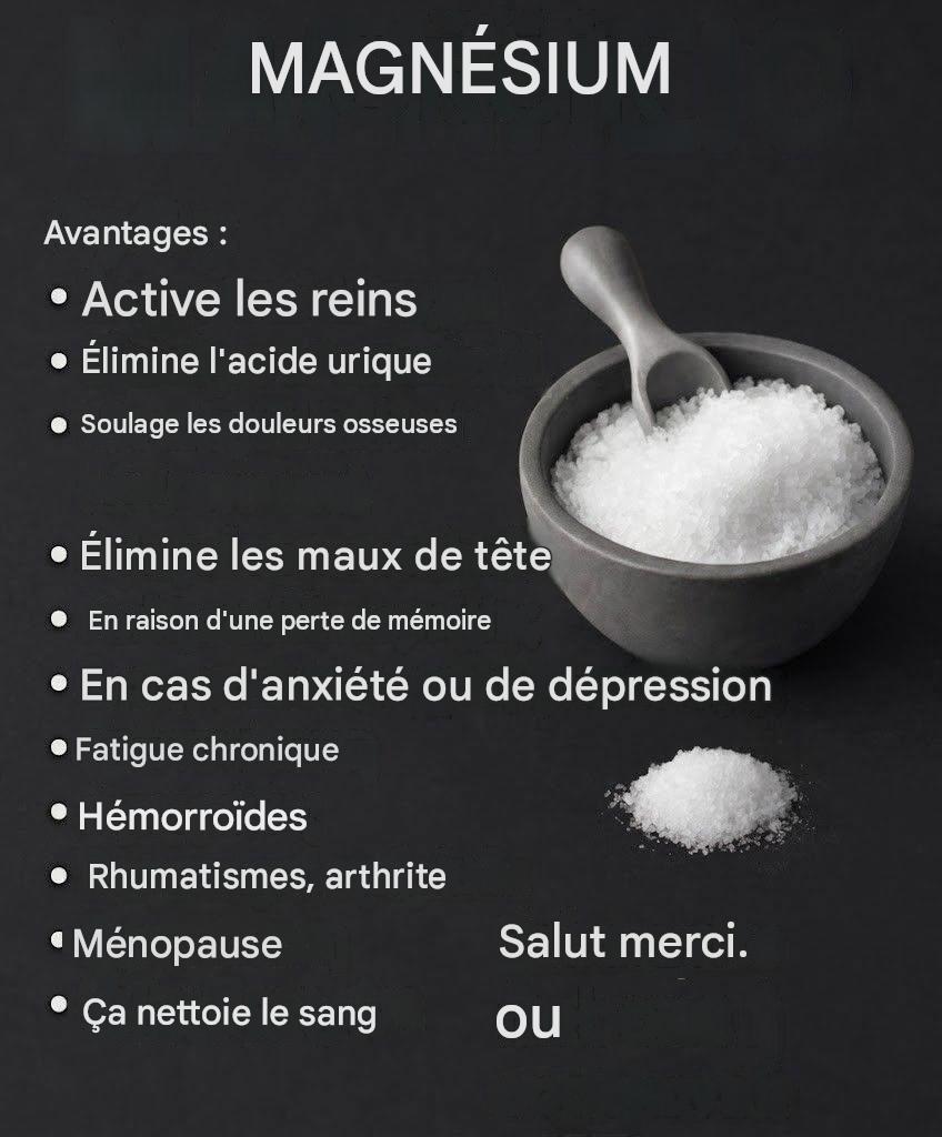 Le magnésium dans votre vie quotidienne : comment il peut contribuer à votre santé globale