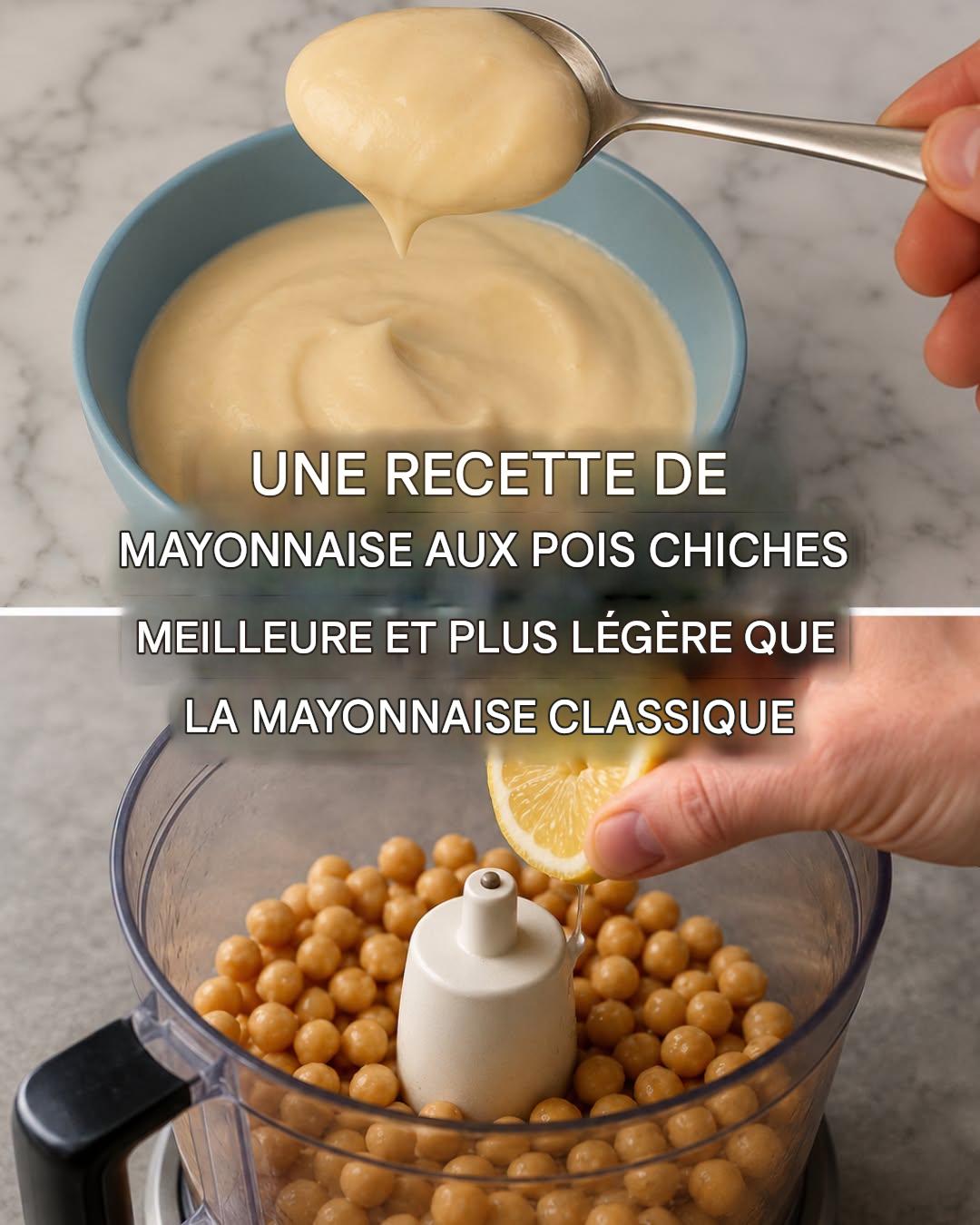 Mayonnaise aux pois chiches : délicieuse, saine, végétalienne et adaptée aux régimes.