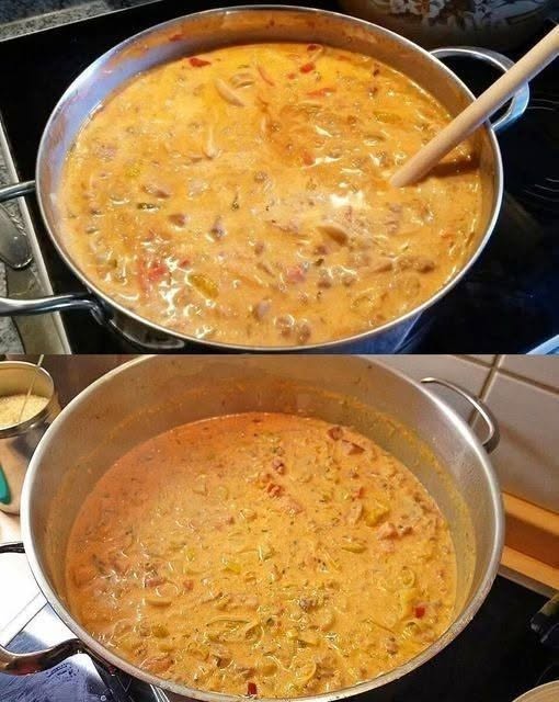 Casserole crémeuse de cowboy – un plat familial copieux et apprécié dans une seule casserole