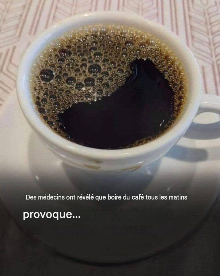 Des médecins révèlent que boire du café tous les matins provoque…