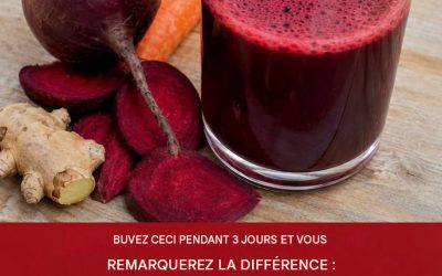 Prenez ce traitement pendant trois jours et vous constaterez la différence : zéro cholestérol, zéro arthrite, zéro fatigue. Vous allez adorer cette recette.