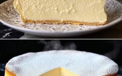 ☁️ Gâteau nuage sans farine ni gluten avec 800 g de quark ! 😍 800 g de quark (20 % de matières grasses) 5 œufs, taille M…