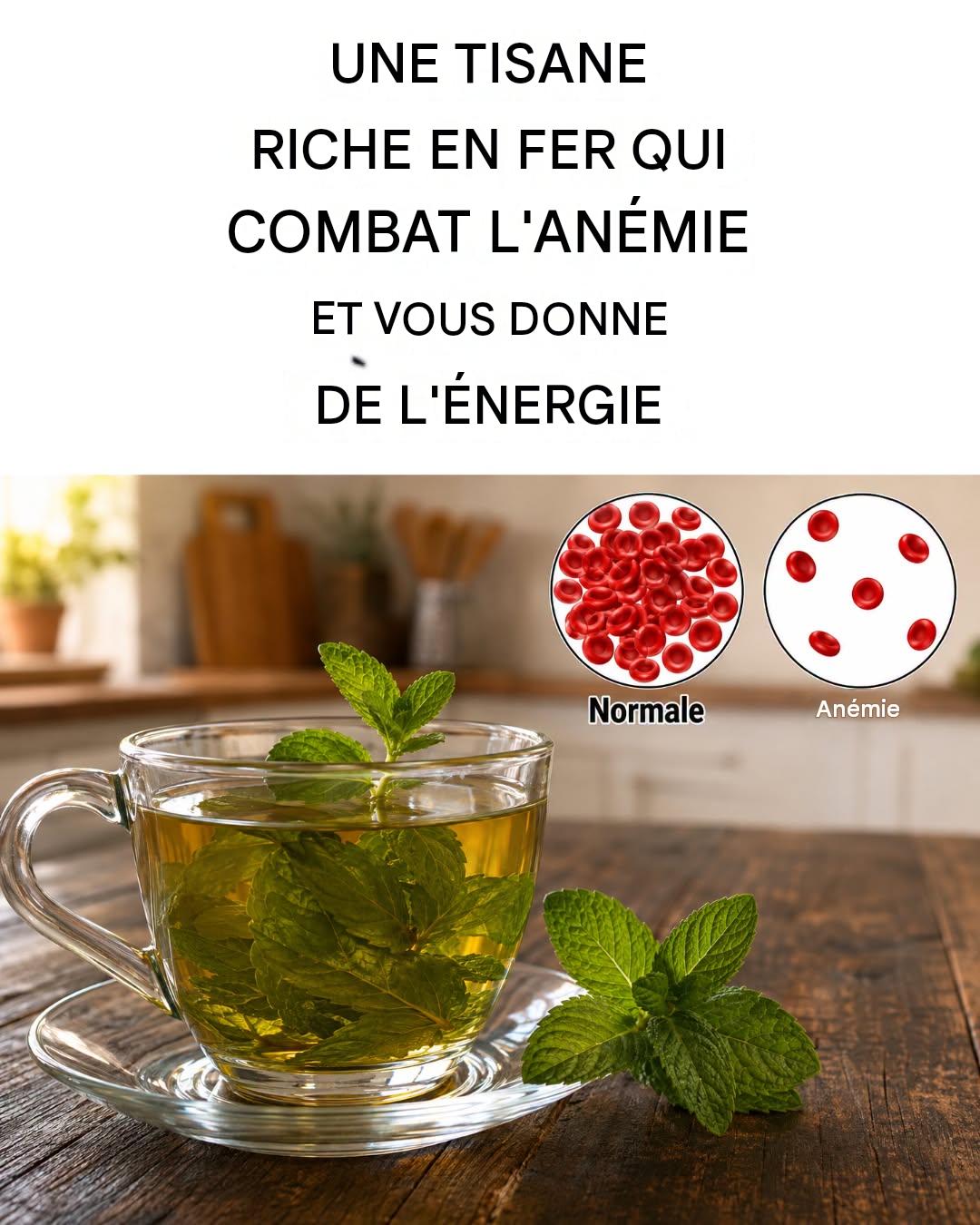 La tisane riche en fer qui combat l’anémie