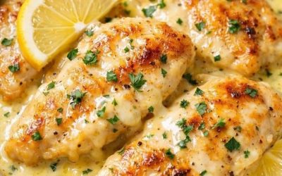 Ma sœur a préparé ce plat pour notre dîner de dimanche, et il n’en restait plus une miette en quelques minutes. Je n’arrivais pas à croire qu’un plat avec seulement cinq ingrédients puisse être aussi délicieux. ❤️