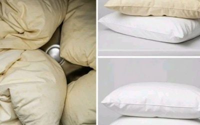 Comment laver des oreillers jaunis : 3 astuces pour les garder blancs et comme neufs