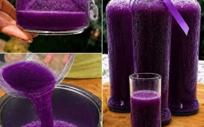 😱 Personne ne croit que cette boisson violette est faite maison !