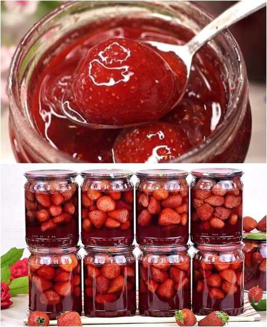 Je fais ma confiture de fraises exclusivement selon cette recette ; je ne cherche pas d’alternatives : le goût et l’arôme de la fraise sont parfaitement préservés. Et elle est onctueuse sans aucun épaississant.