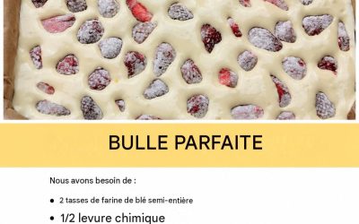 J’ai enfin trouvé la recette du BUBBLE parfait : prêt en 5 minutes, doux comme du coton et au goût divin !