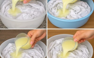 Le secret pour faire briller le linge blanc n’est pas la javel : voici ce qu’il faut essayer.