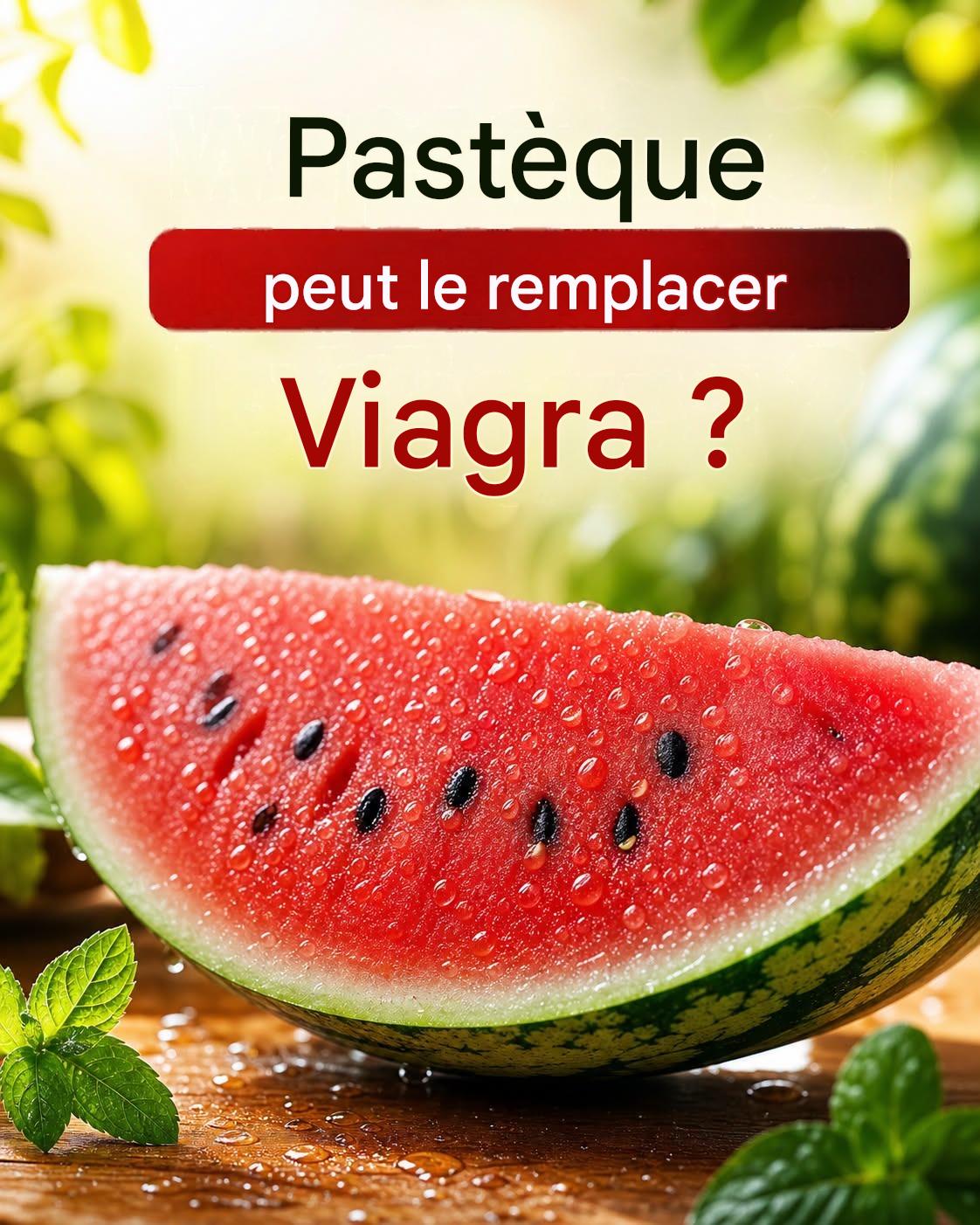 La pastèque comme traitement contre la dysfonction érectile