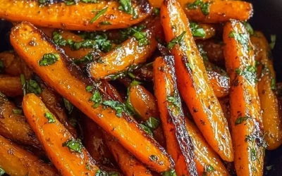 Carottes rôties au miel et à l’ail : un accompagnement sucré-salé irrésistible