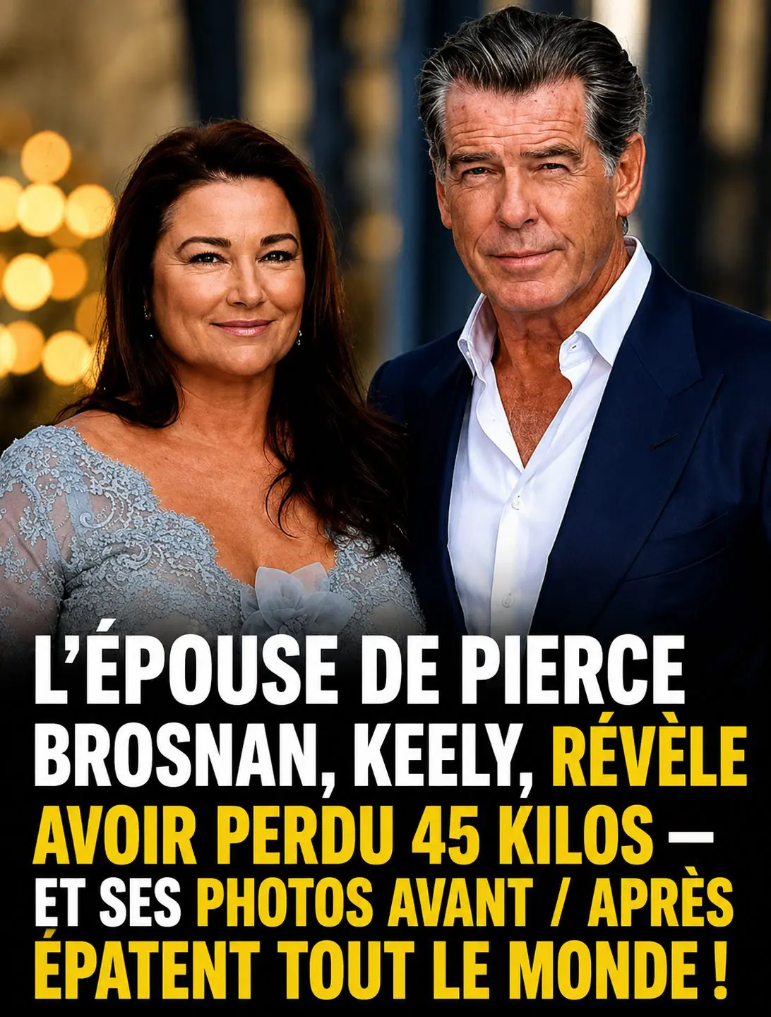 Keely Shaye Smith, épouse de Pierce Brosnan : sa transformation étonnante fait le tour du monde