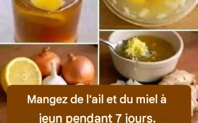 Protocole de 7 jours : Synergie de l’ail et du miel et reconstruction du système immunitaire